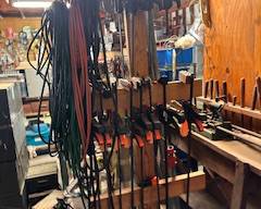 clamps and glue braces