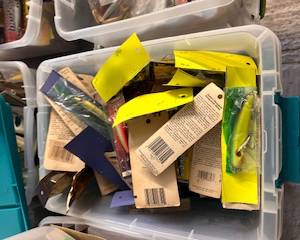 lures new in packaging by the 100s