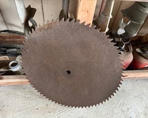 old saw blade