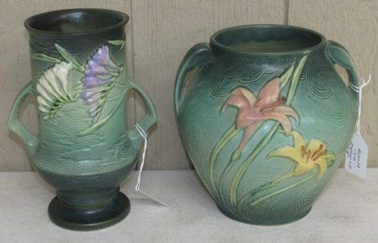 Roseville Pottery Vases