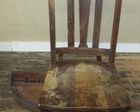 Oak Sewing Rocker
