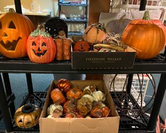 Halloween galore.