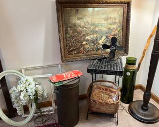 Fun decor.  Whomever purchases this picture, please give us a description of what war this was.