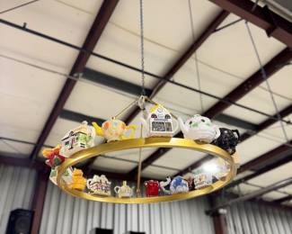 Tea Pot Chandelier Orlando Estate Auction