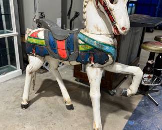Vintage Wooden Horse Orlando Estate Auction