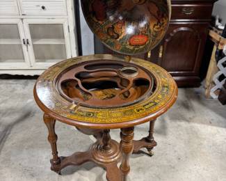 World Globe Bar Orlando Estate Auction