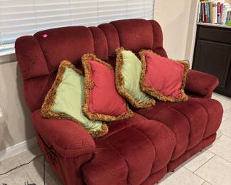 Electric Loveseat with heat and massage