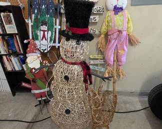 lawn decor for the holidays