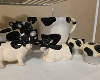 Holstein cow decors