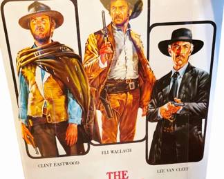 large movie poster The Good The Bad The Ugly