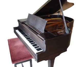 Antique Cable Nelson  baby grand piano 5'3"