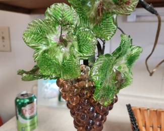 Glass grape light