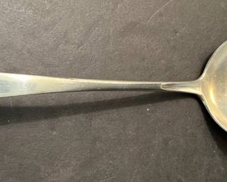 Antique sterling silver Jackson & Fullerton punch ladle