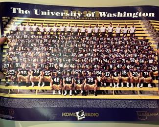 UW Huskies team photo - we have 2 of these