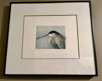 LISTED ARTIST: Beki Killorin, NW Artist, hand tinted signed & numbered lithograph