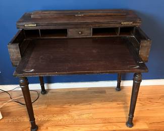 Antique campaign desk