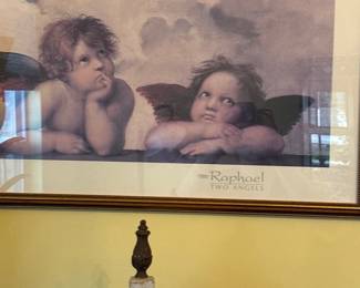 Raphael - "Two Angels" framed print