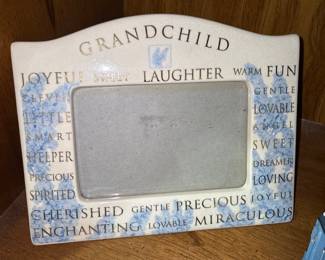 Grandchild picture frame