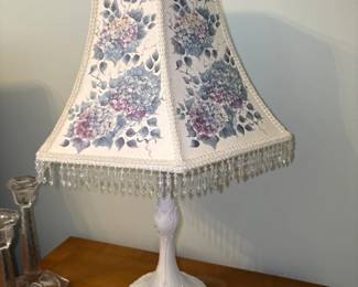 Victorian Floral Table Lamp