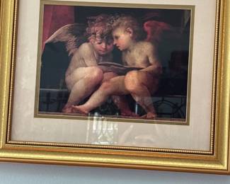 "Two Cherubs Reading" by Rosso Fiorentino