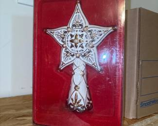 Lenox Florentine & Pearl Christmas Tree Topper