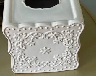 Creative Bath Ruffles Tissue Box