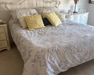 King Size Bed Iron Headboard