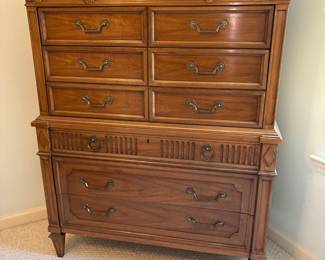 1960s Thomasville Retro Cherry Wood Master Bedroom Chest