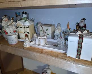 ceramic christmas decor