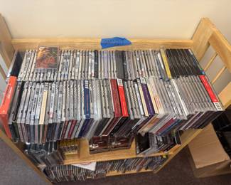 Large Collection of Signed & Unsigned CD's
