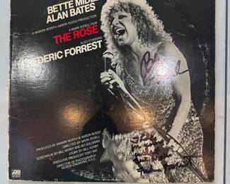 The Original Sountrack - The Rose - Autographed by Bette Midler
