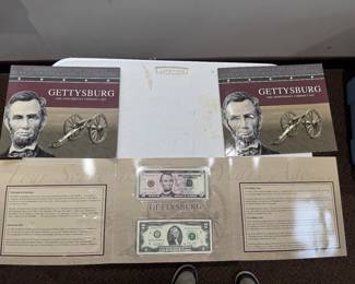 Gettysburg 150th Anniversary Currency Set (2 Total)