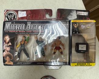 WWE Micro Aggression Jeff Hardy, John Cena, Carlito