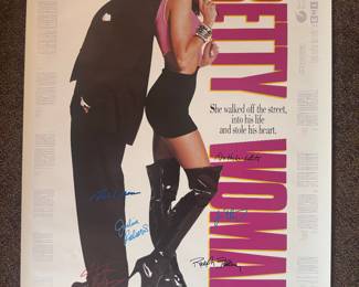 DXP21 Pretty Woman Original Movie Poster, Signed, COA