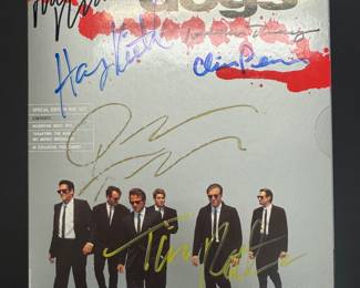 Reservoir Dogs Box Set - Autographed by Chris Penn, Harvey Kietel, Quentin Tarantino