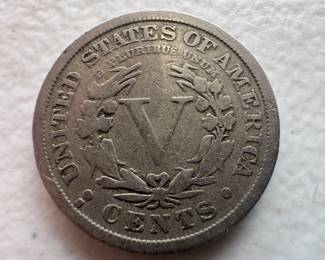 1912-S Liberty Head Nickel