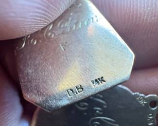 Men's Basketball Medal (14K Gold)