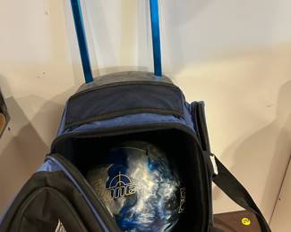 Bowling ball and bag