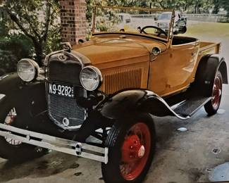 Running 30-31 Model A Roadster Pick Up Truck