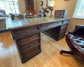Antique Executive Partners Desk