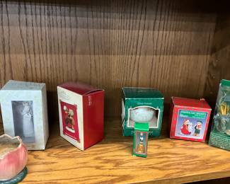 Department 56 & Hallmark Keepsake Christmas Ornaments