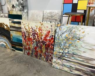 Kirklands Wildflower Field Canvas Art Print