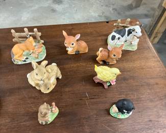 Home Interior Homco Animal Figurines