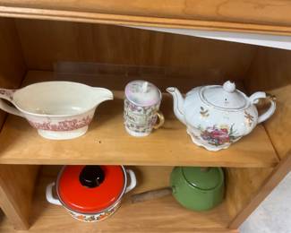 Jackson China Falls Creek Lincoln Gravy Boad - Pocelain Ceramic Japanese Tea Pot