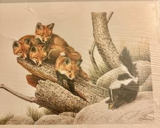 40 years old - mint lithograph! Signed, open edition by Guy Coheleach