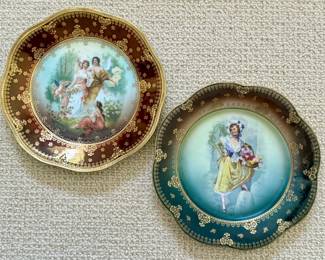Hand Painted Limoges Plates