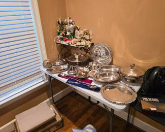 Silver plate trays