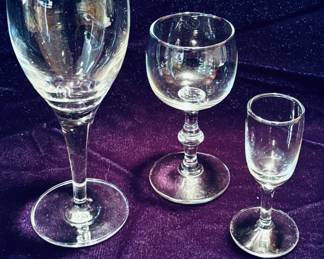 Assorted drinkware