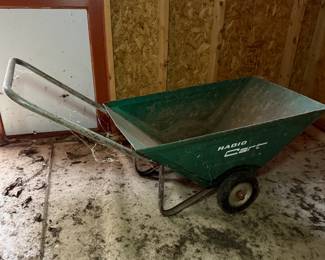 Radio Cart wheelbarrow