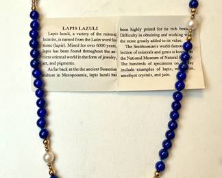 Museum of Fine Arts lapis lazuli